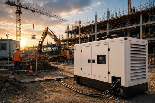what size generator for a construction site