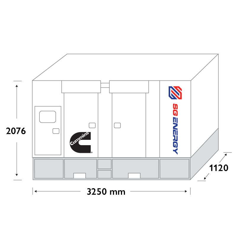200 kVA Diesel Generator – Cummins P200CSi (Three Phase)