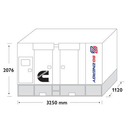 200 kVA Diesel Generator – Cummins P200CSi (Three Phase)