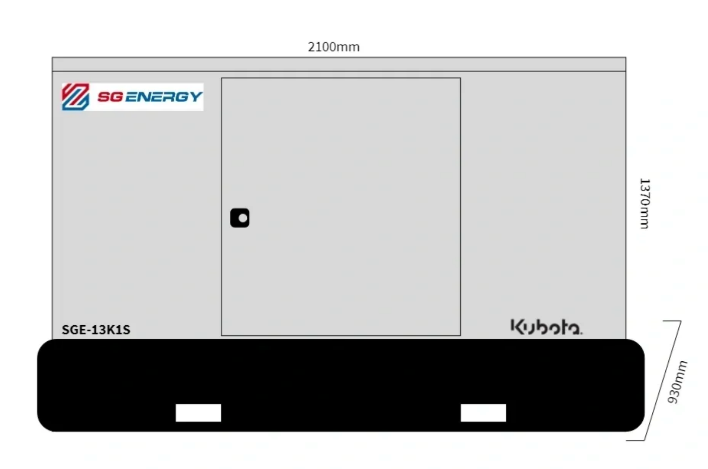 13 kVA Perkins Diesel Generator – Single Phase (SGE-P13PS1)