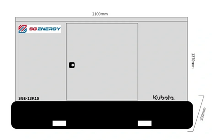 13 kVA Perkins Diesel Generator – Single Phase (SGE-P13PS1)