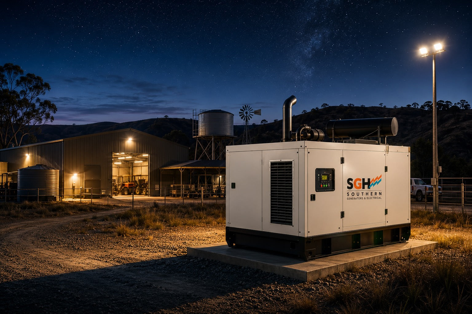 sgh prime power generator in situ